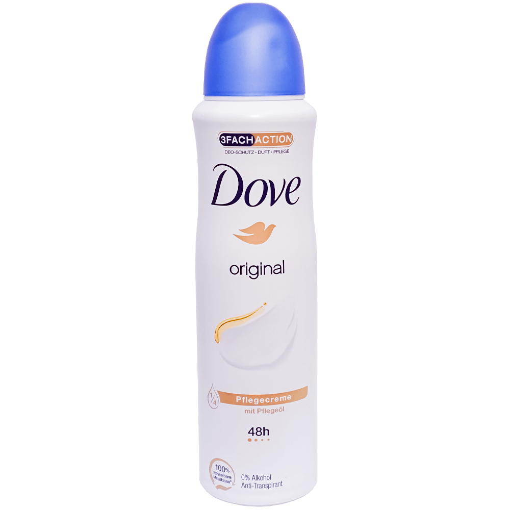 Deodorant antiperspirant spray, Dove Women Original, 150 ML